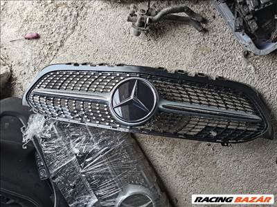 R0302 A1778880200 Mercedes w177 A Class Új Rács Hűtőrács Szürke-Króm betétes Króm Gyémánt 