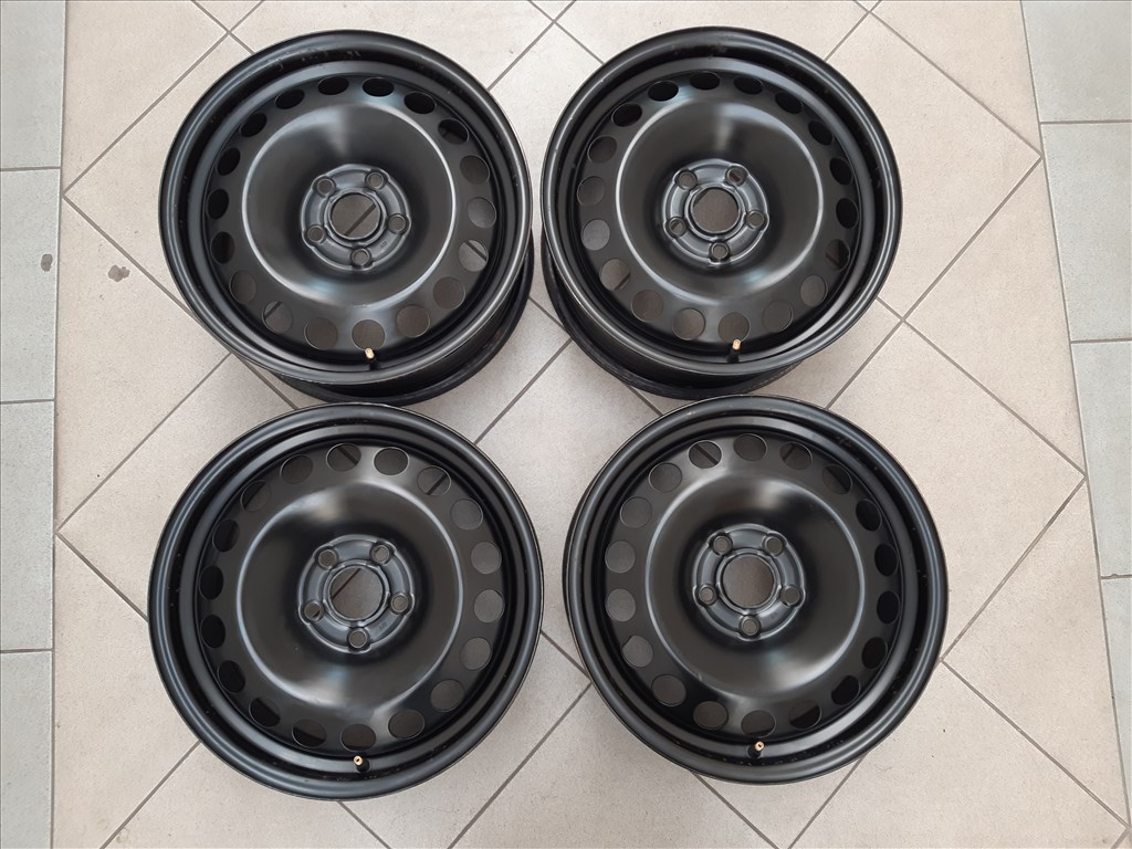  5x105 Opel Astra K gyári lemezfelni 6,5x16 ET41 TPMS nyomásérzékelő 1. kép
