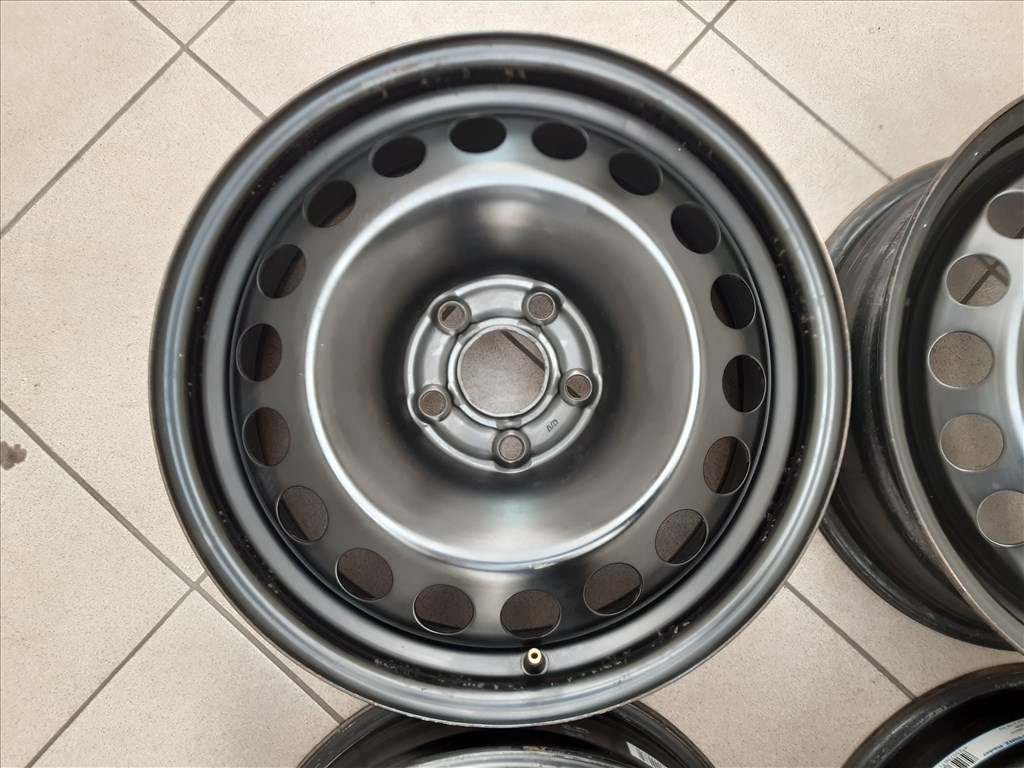  5x105 Opel Astra K gyári lemezfelni 6,5x16 ET41 TPMS nyomásérzékelő 5. kép