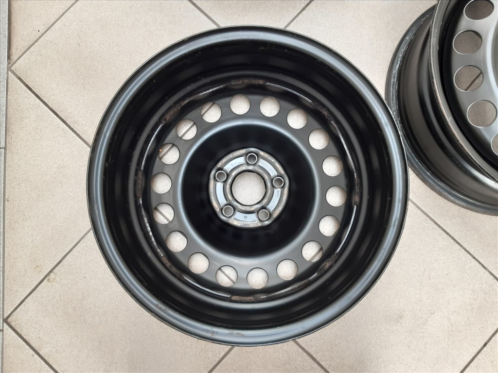  5x105 Opel Astra K gyári lemezfelni 6,5x16 ET41 TPMS nyomásérzékelő 6. kép