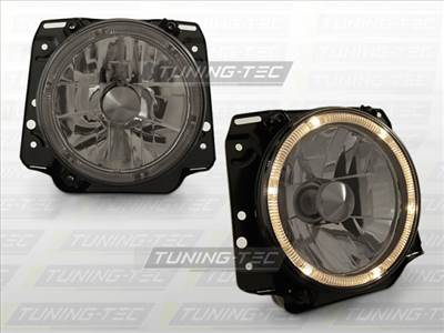 VW GOLF 2 Angel Eyes 08.83-08.91 SMOKE KÜLSŐ Tuning-Tec Fényszóró