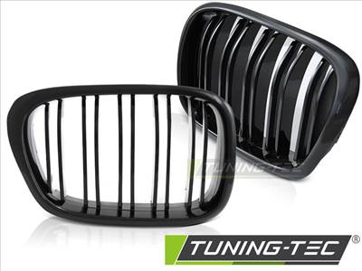 BMW E39 95-03 FÉNYES FEKETE Tuning-Tec Hűtőrács (Raktáron,)