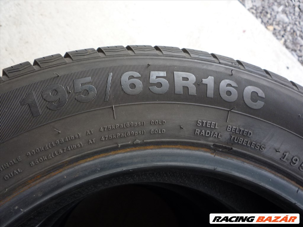 195/65R16C Tomket téli gumi garnitúra jó állapotban eladó! 7. kép