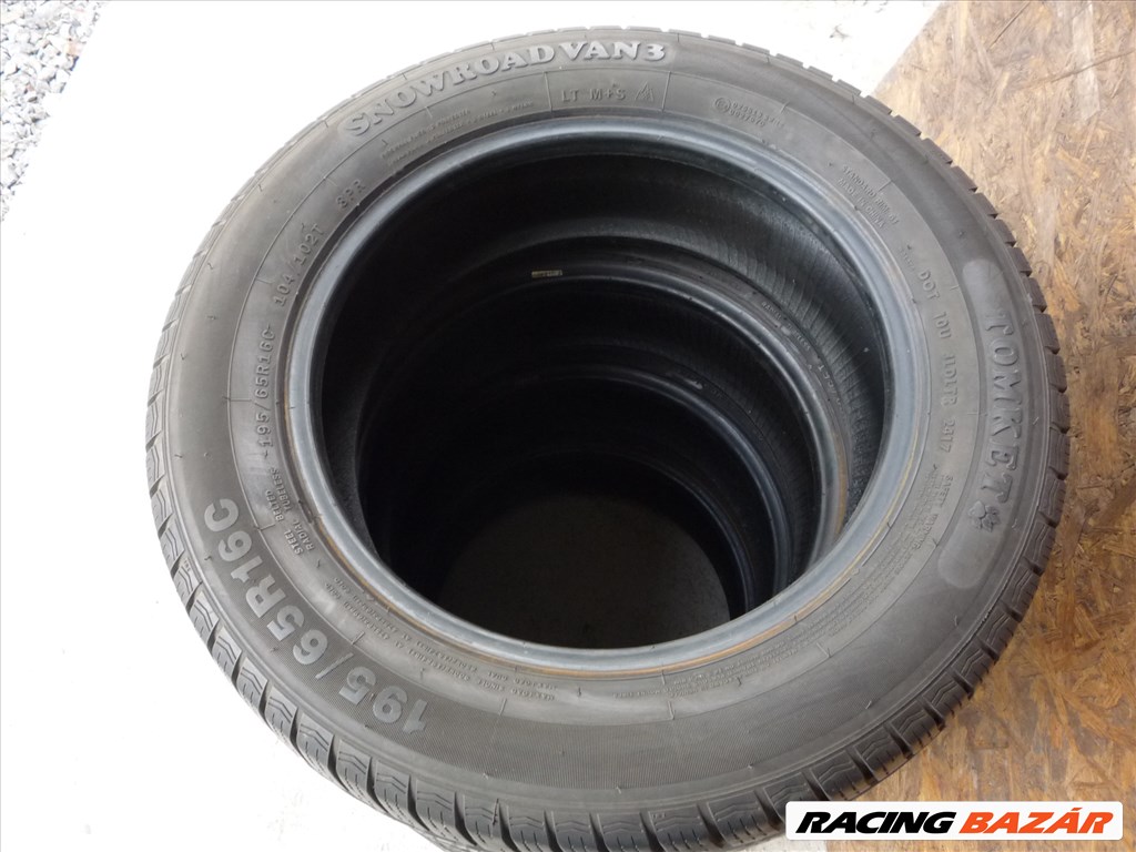 195/65R16C Tomket téli gumi garnitúra jó állapotban eladó! 8. kép