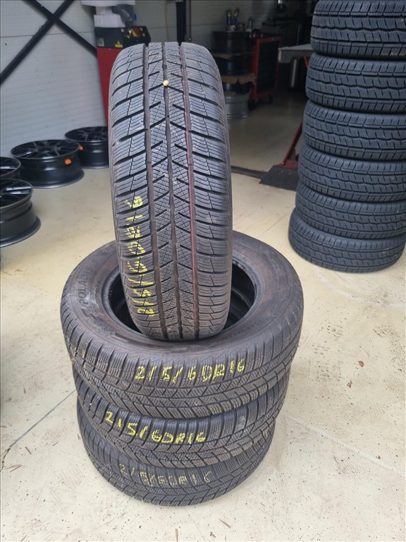  215/6016" újszerű Barum Polaris 5 téli gumi 4db  3. kép