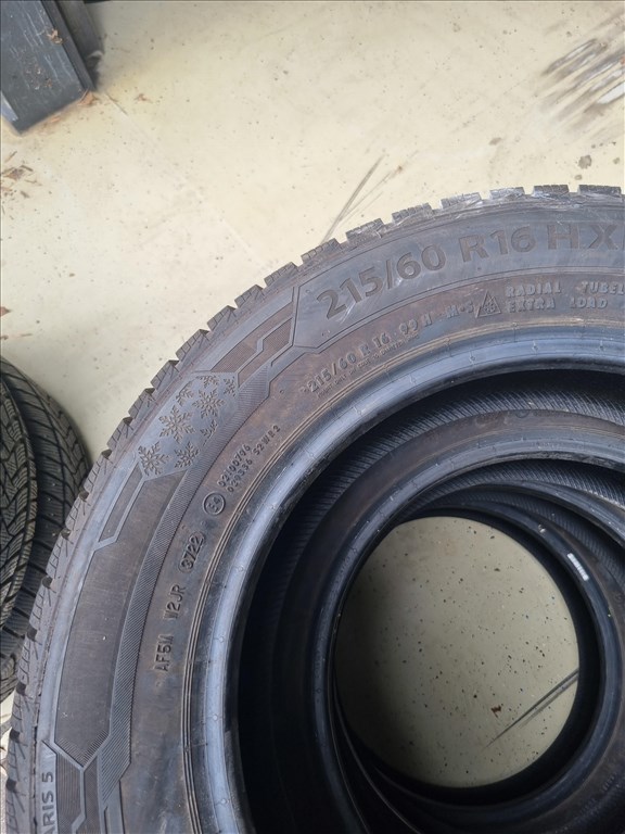  215/6016" újszerű Barum Polaris 5 téli gumi 4db  5. kép