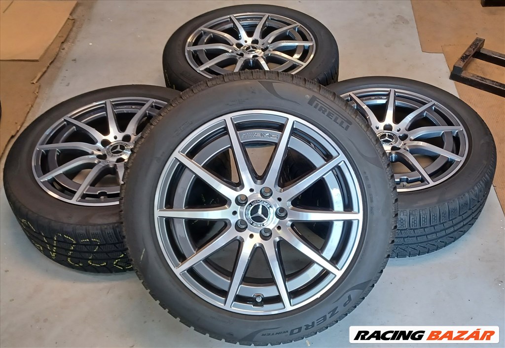  Mercedes W247 GLB GLA AMG 5x112 8x19 235/50 R19 téli gumikkal 4db 2. kép