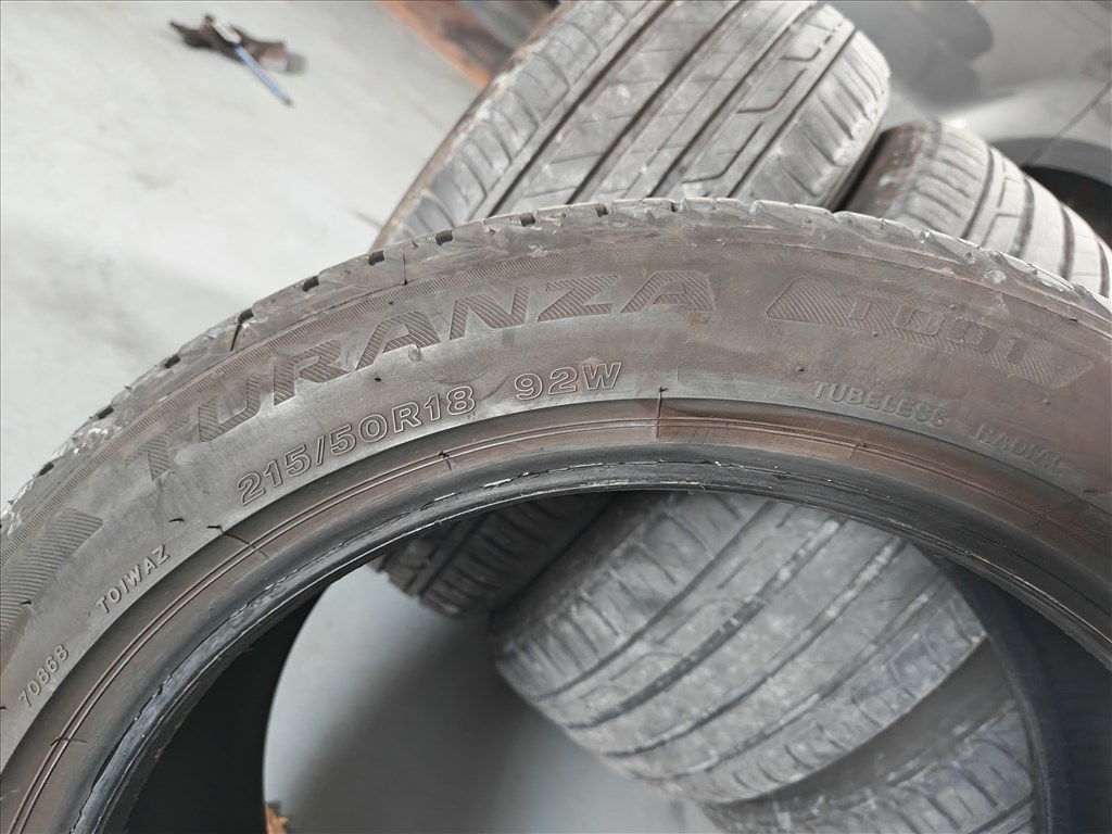  215/50 r18 Bridgestone Turanza T001 nyárigumi szett! 5. kép
