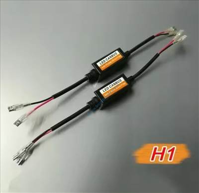 H1, H7, H11, HB4 can bus, canbus ellenállás LED izzóhoz, hibajelzés törlése! H1