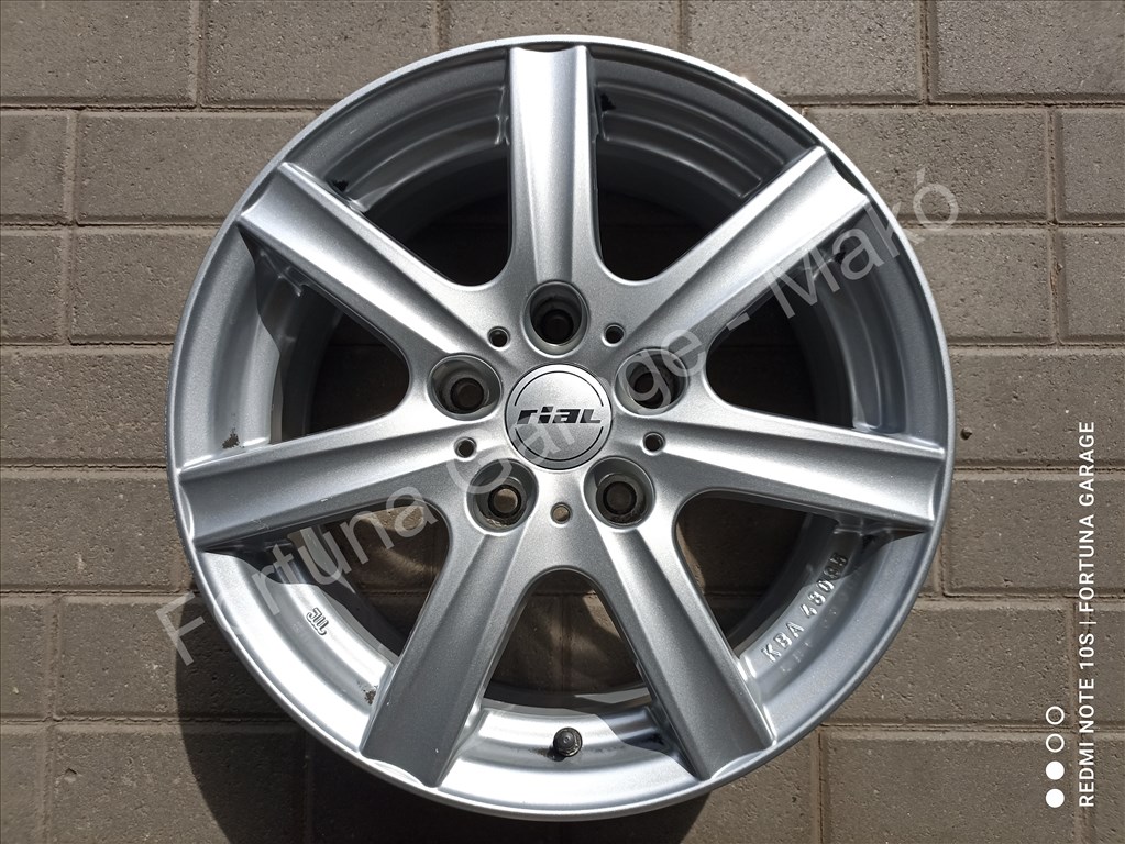 5x120 16" Rial 'Davos' használt alufelni garnitúra +TPMS (BMW) 3. kép