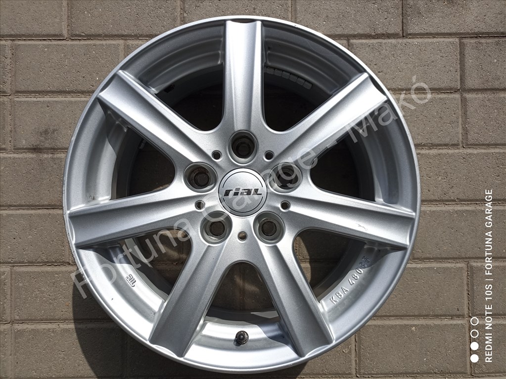 5x120 16" Rial 'Davos' használt alufelni garnitúra +TPMS (BMW) 4. kép