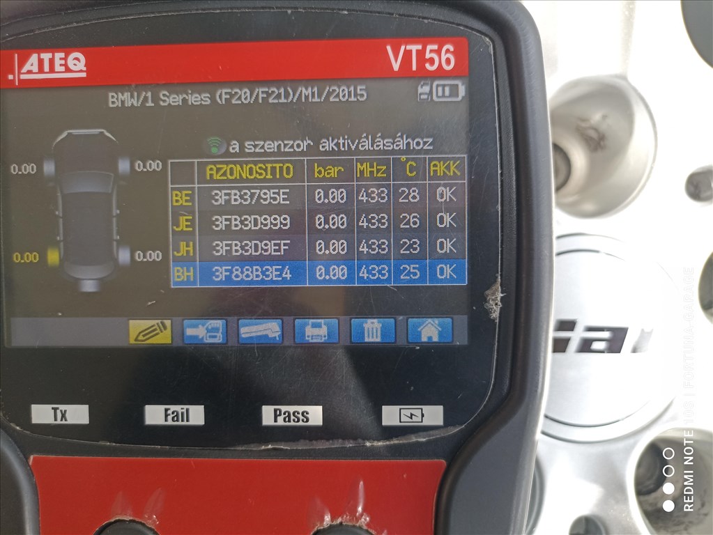 5x120 16" Rial 'Davos' használt alufelni garnitúra +TPMS (BMW) 12. kép