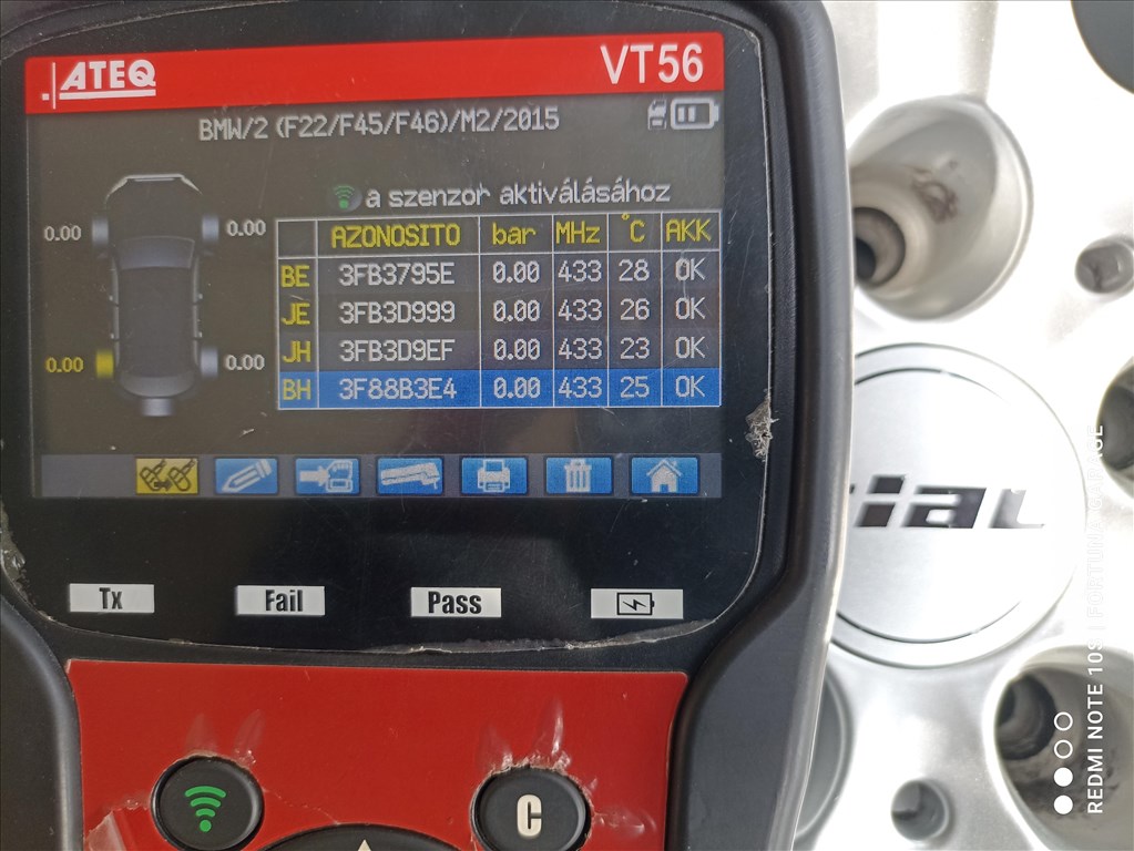 5x120 16" Rial 'Davos' használt alufelni garnitúra +TPMS (BMW) 13. kép