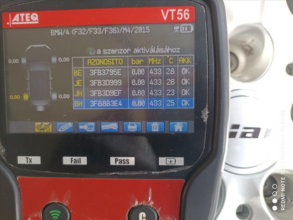 5x120 16" Rial 'Davos' használt alufelni garnitúra +TPMS (BMW) 14. kép