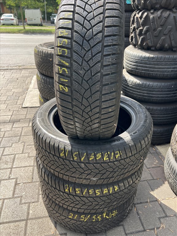 215/5517" újszerű Goodyear Performance+ téli 4db  2. kép
