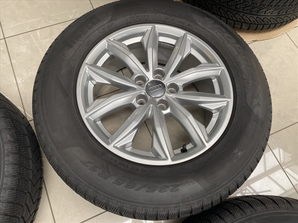 (3792) Audi 17 gyári alufelni felni, 5x112, 235/65 R16 téli gumi, Q5 7. kép