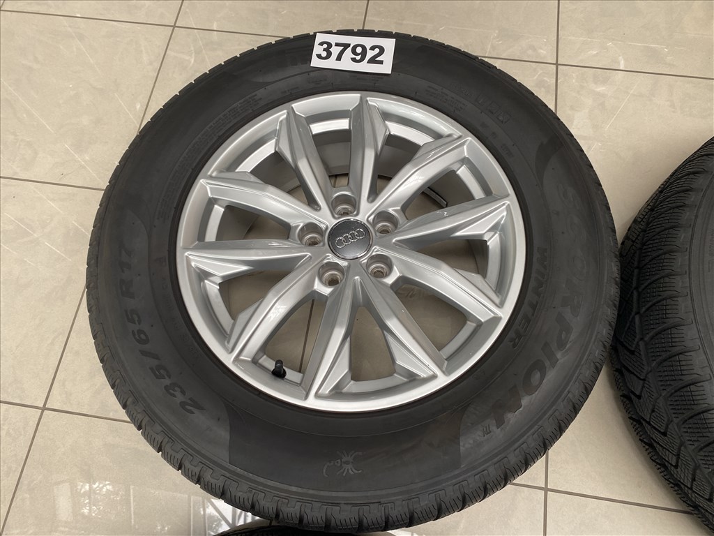 (3792) Audi 17 gyári alufelni felni, 5x112, 235/65 R16 téli gumi, Q5 8. kép