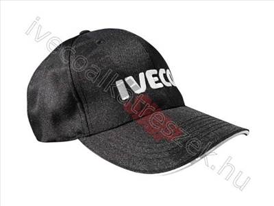 Baseball sapka IVECO fekete - OUBA, MASSIF, TURIN, DAILY, POWER, TURBO - 11KIV0415 - Eredeti új 11KIV0415