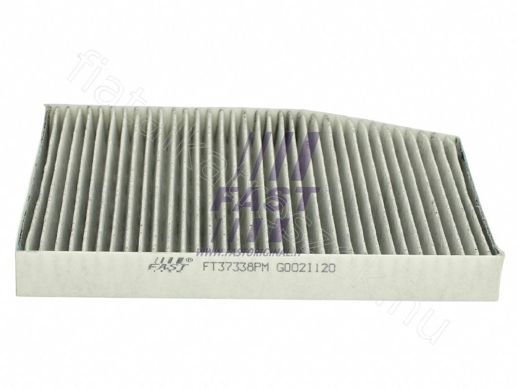 Pollenszűrő FORD TRANSIT CUSTOM 12> aktívszenes  PM 2.5 - TRANSIT, TOURNEO - FT37338PM, FT37338 -  - Fastoriginal Utángyártott új  2. kép