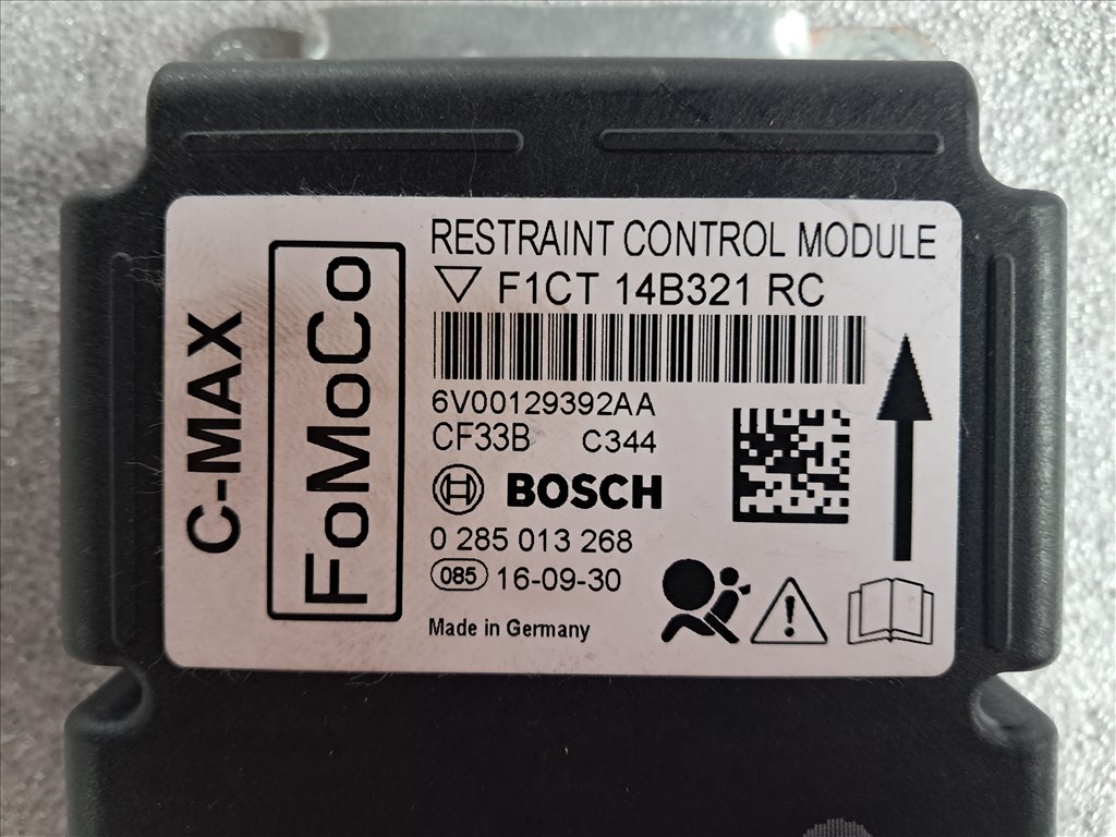 Ford C-Max Mk2 légzsákvezérlő  f1ct14b321rc 3. kép