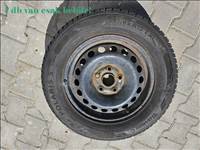 5x112 15" gyári lemezfelni, 195/65 Barum téli gumi (18992)