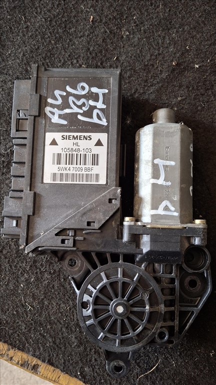 Audi A4 (B6)  Bal hátsó ablakemelő motor  1. kép