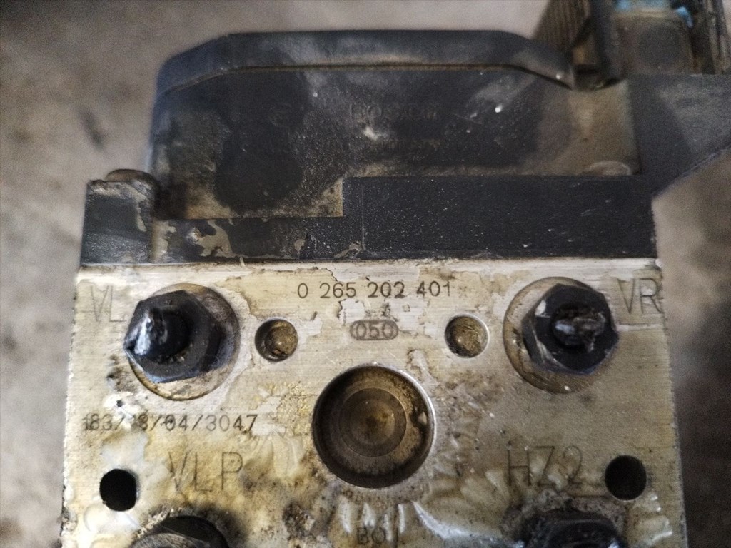 Audi A4 B6 ABS kocka 8e0614111t 0265202401 3. kép