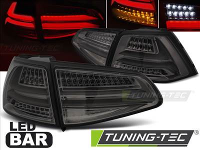 VW GOLF 7 13- SMOKE LED BAR Tuning-Tec Hátsó Lámpa