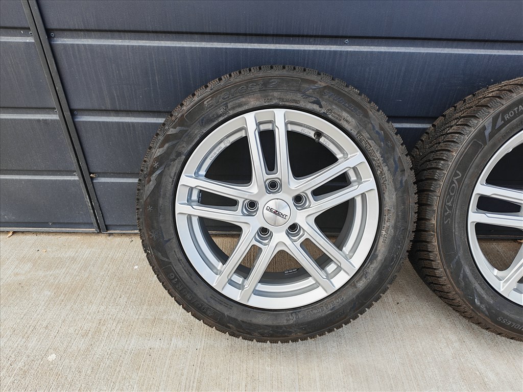 16" 5x112 VW, Audi, Seat, Skoda alufelni szett új téligumikkal! 1. kép