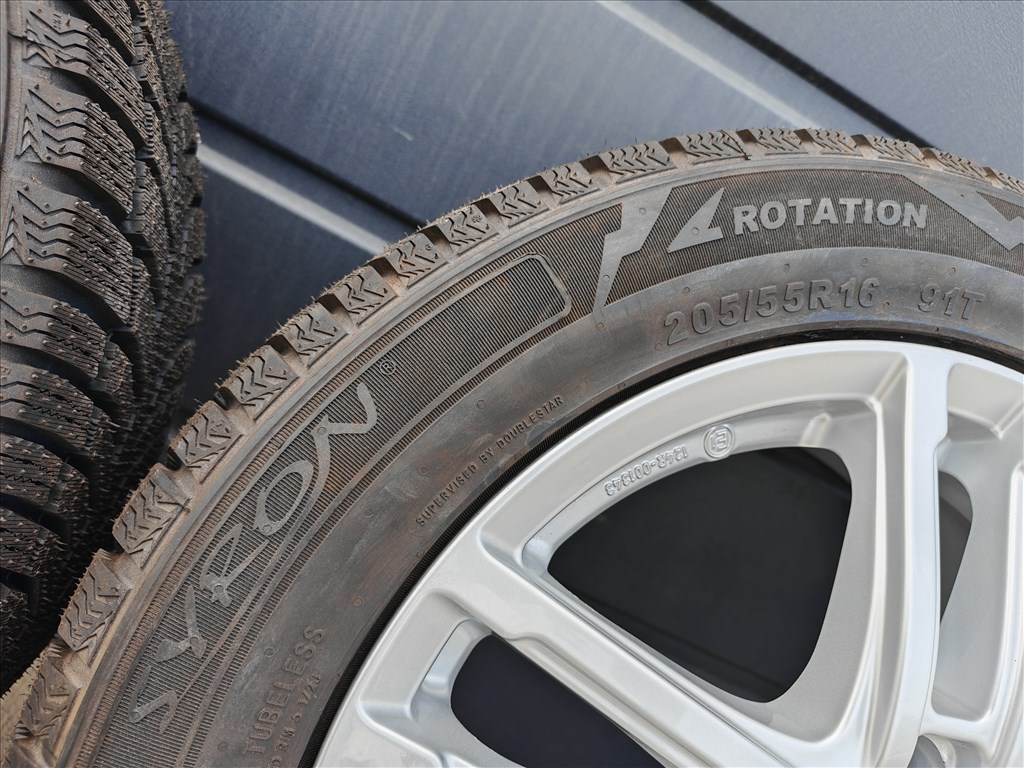 16" 5x112 VW, Audi, Seat, Skoda alufelni szett új téligumikkal! 6. kép