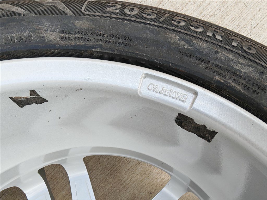 16" 5x112 VW, Audi, Seat, Skoda alufelni szett új téligumikkal! 8. kép