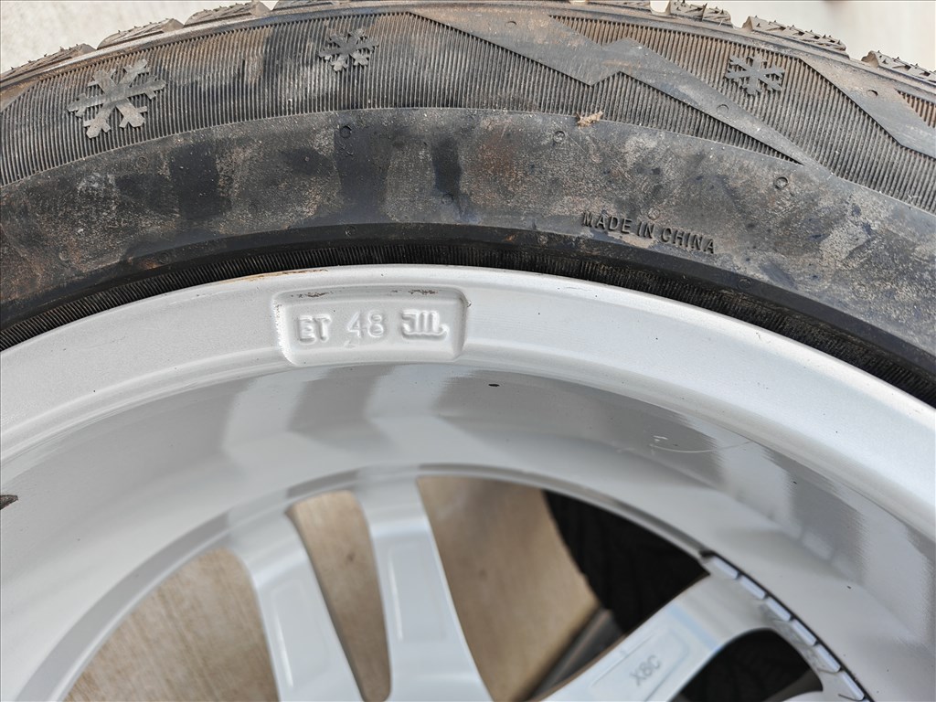 16" 5x112 VW, Audi, Seat, Skoda alufelni szett új téligumikkal! 9. kép