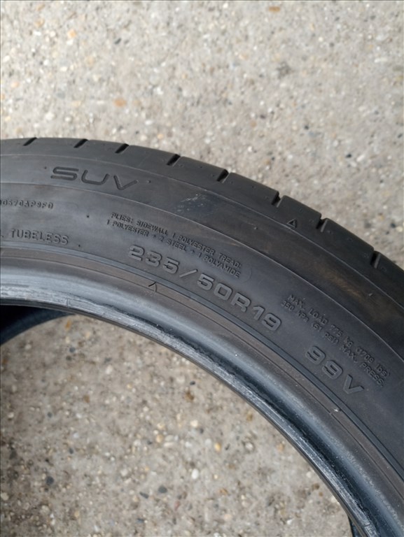  235/5019" használt Dunlop nyári gumi gumi 6. kép
