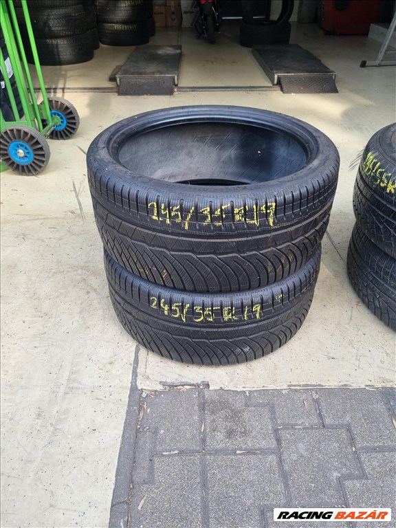  245/3519" újszerű Michelin Pilot Alpin PA4 téli gumi 2db  1. kép