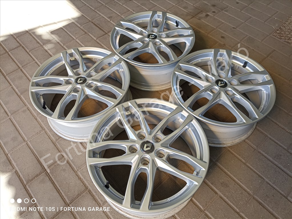 5x114,3 17" Renault használt alufelni garnitúra +TPMS (1) 2. kép