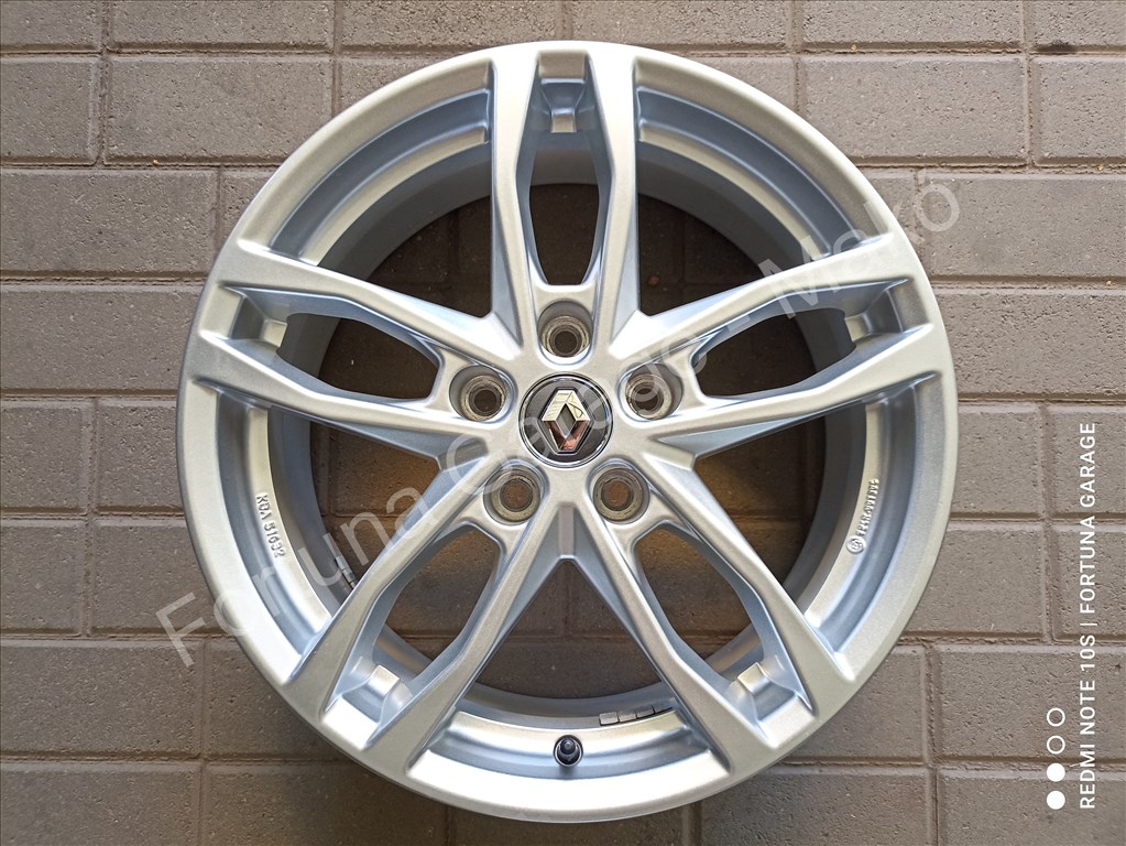 5x114,3 17" Renault használt alufelni garnitúra +TPMS (1) 4. kép