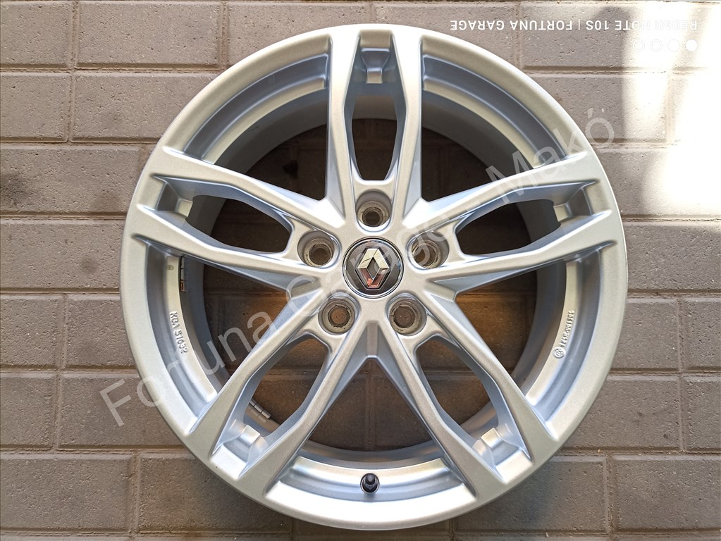 5x114,3 17" Renault használt alufelni garnitúra +TPMS (1) 5. kép