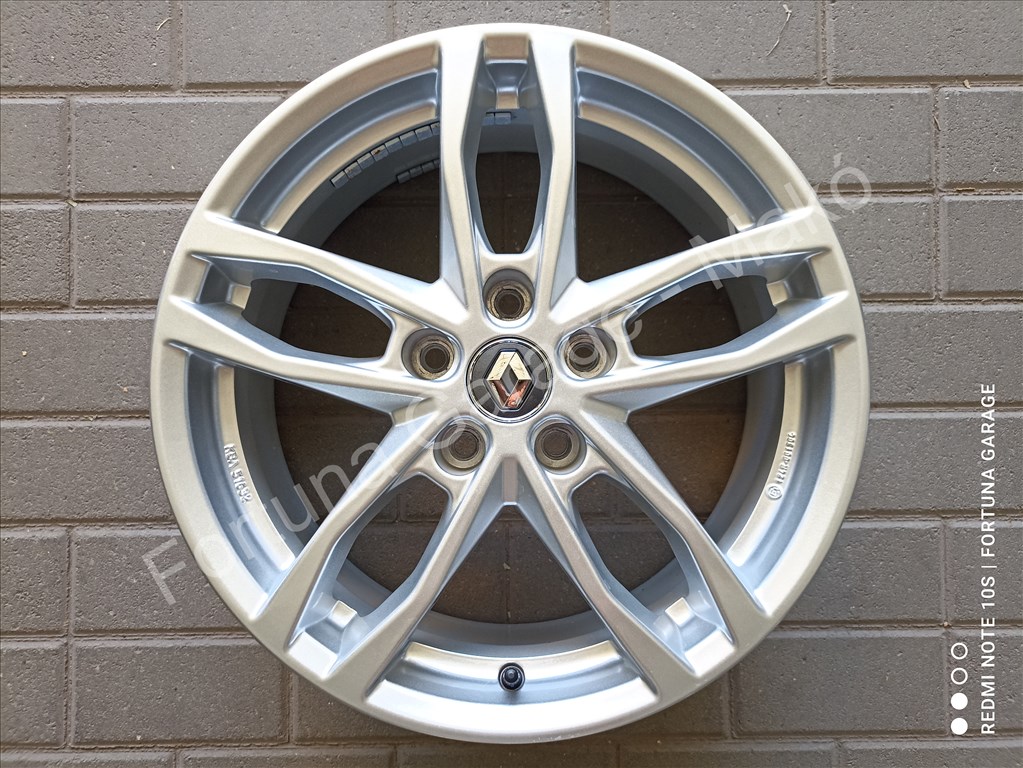 5x114,3 17" Renault használt alufelni garnitúra +TPMS (1) 6. kép