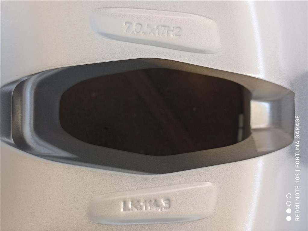 5x114,3 17" Renault használt alufelni garnitúra +TPMS (1) 7. kép