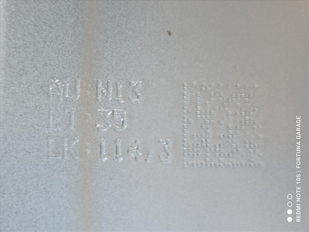 5x114,3 17" Renault használt alufelni garnitúra +TPMS (1) 8. kép