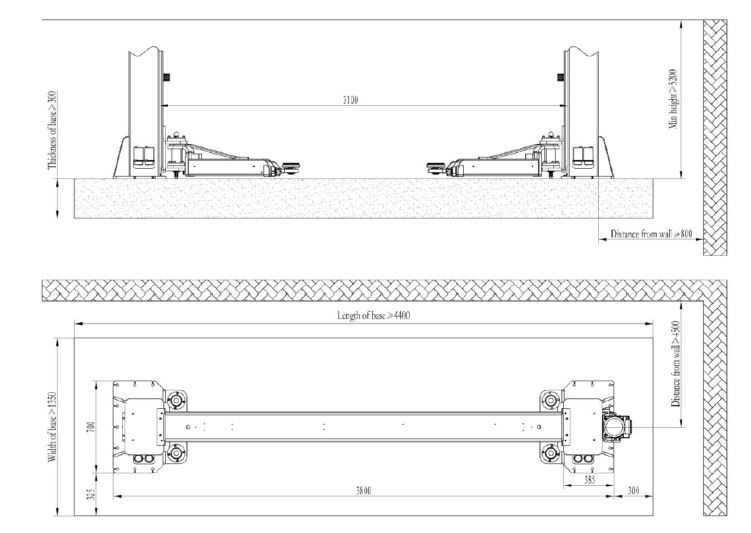 Kétoszlopos emelő, 6T 8. kép