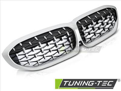 BMW G20/G21 19- DAIMOND EZÜST Tuning-Tec Hűtőrács