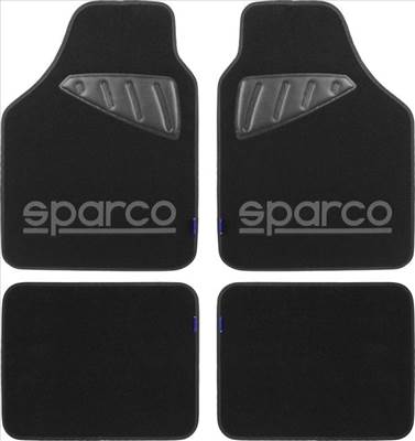 Sparco univerzális szövet szőnyeg szett, 4db-os