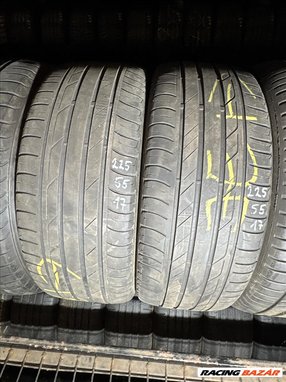 225/55 R17 Bridgestone Turanza T001 97W | 4mm l 2db l DOT0718 1. kép