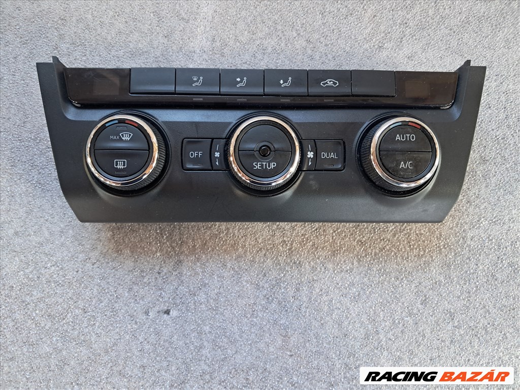 Skoda Octavia III fűtéskapcsoló, klímakapcsoló  5e0907044 1. kép
