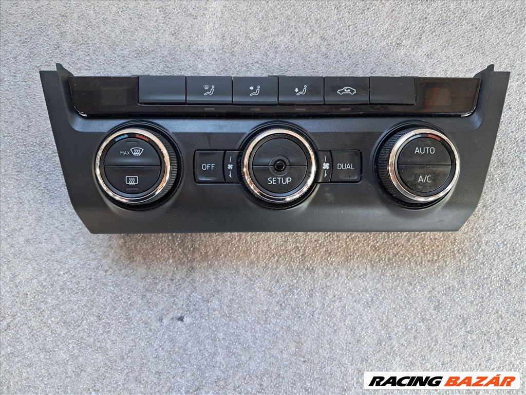 Skoda Octavia III fűtéskapcsoló, klímakapcsoló  5e0907044 2. kép