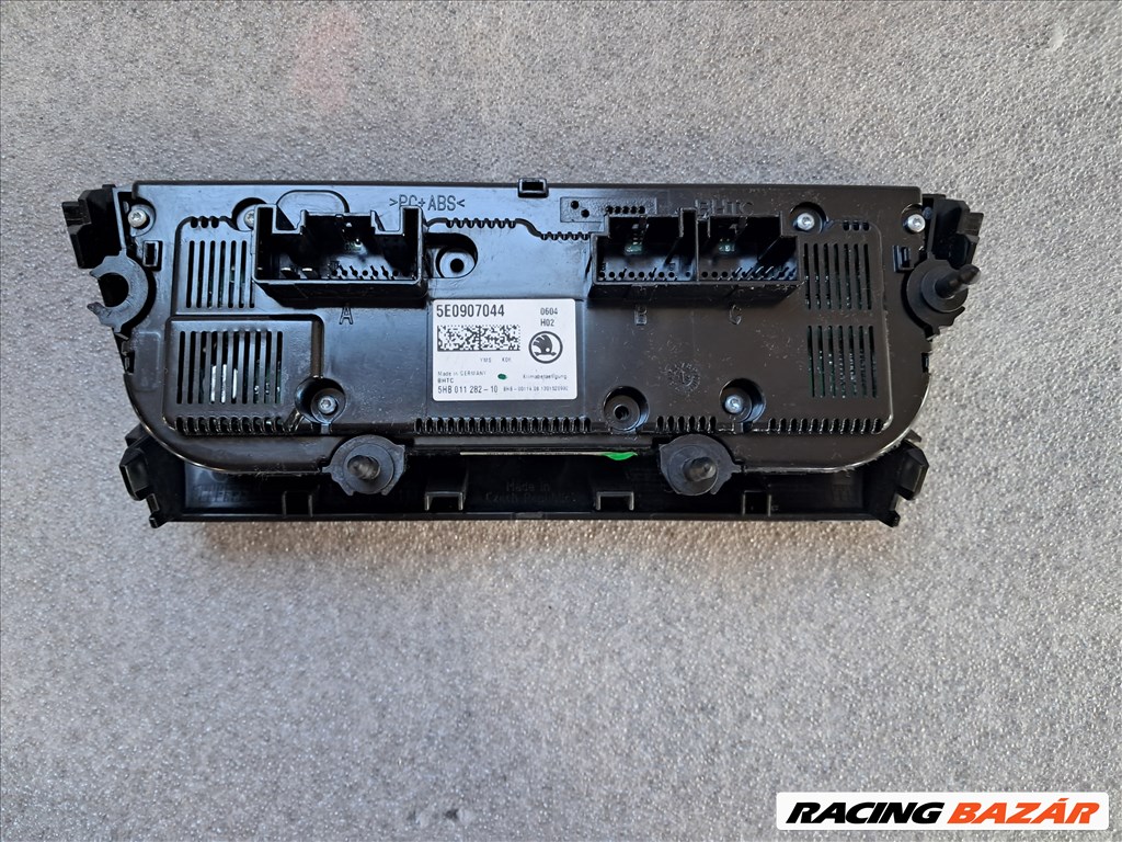 Skoda Octavia III fűtéskapcsoló, klímakapcsoló  5e0907044 3. kép