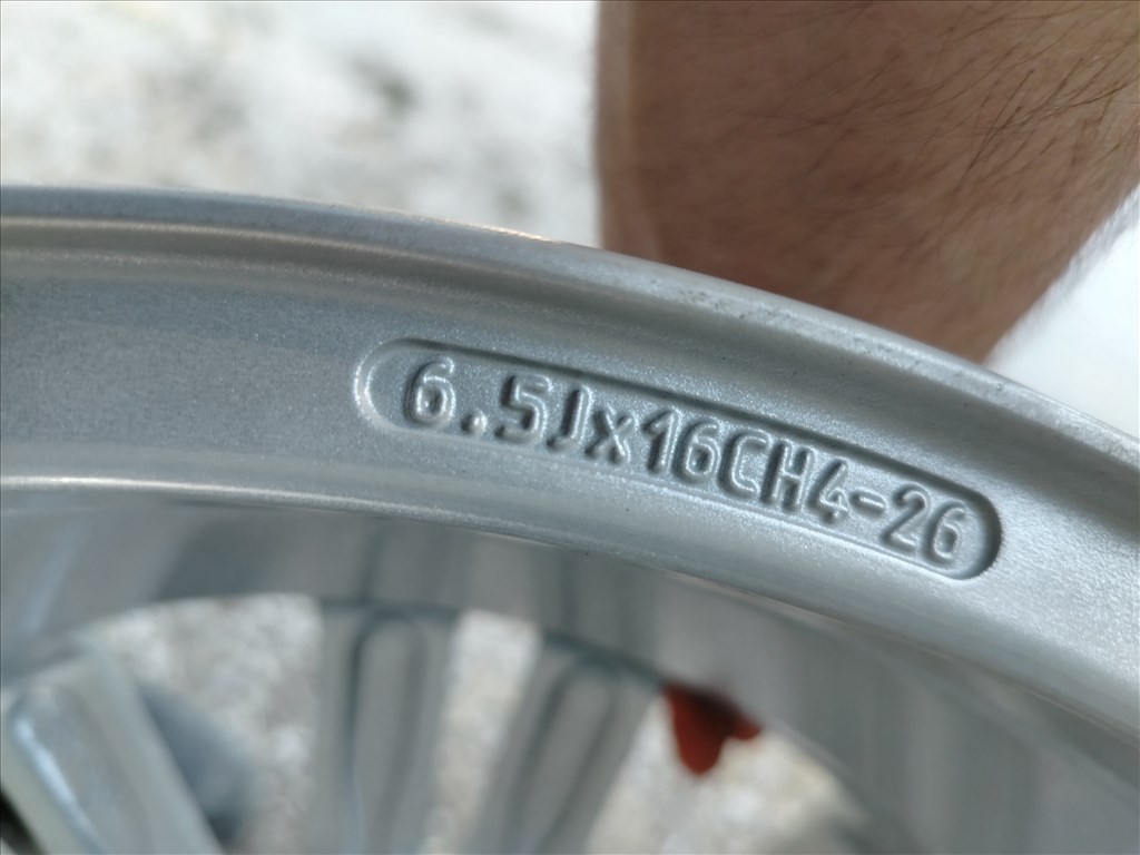  Citroen C4/Xsara Picasso/Berlingo 4x108 16" (gyári felni) alufelni 6. kép