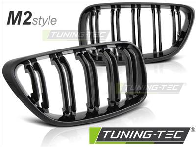 BMW F22 / F23 M2 FÉNYES FEKETE Tuning-Tec Hűtőrács