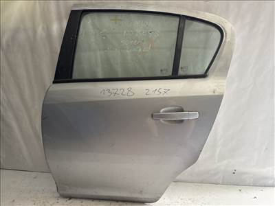 13728 Opel Corsa D Bal hátsó Ajtó Ezüst Z157